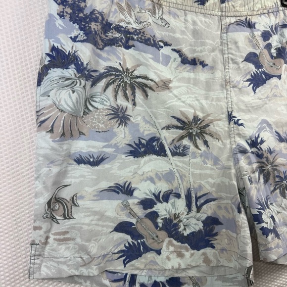 Pacific Scene Men's 4'' Vintage Swim Trunks Size Medium - Picture 3 of 7